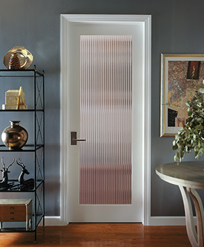 Reeded Glass, Glass - Authentic Wood Door, HomeStory Lincoln - Corporate